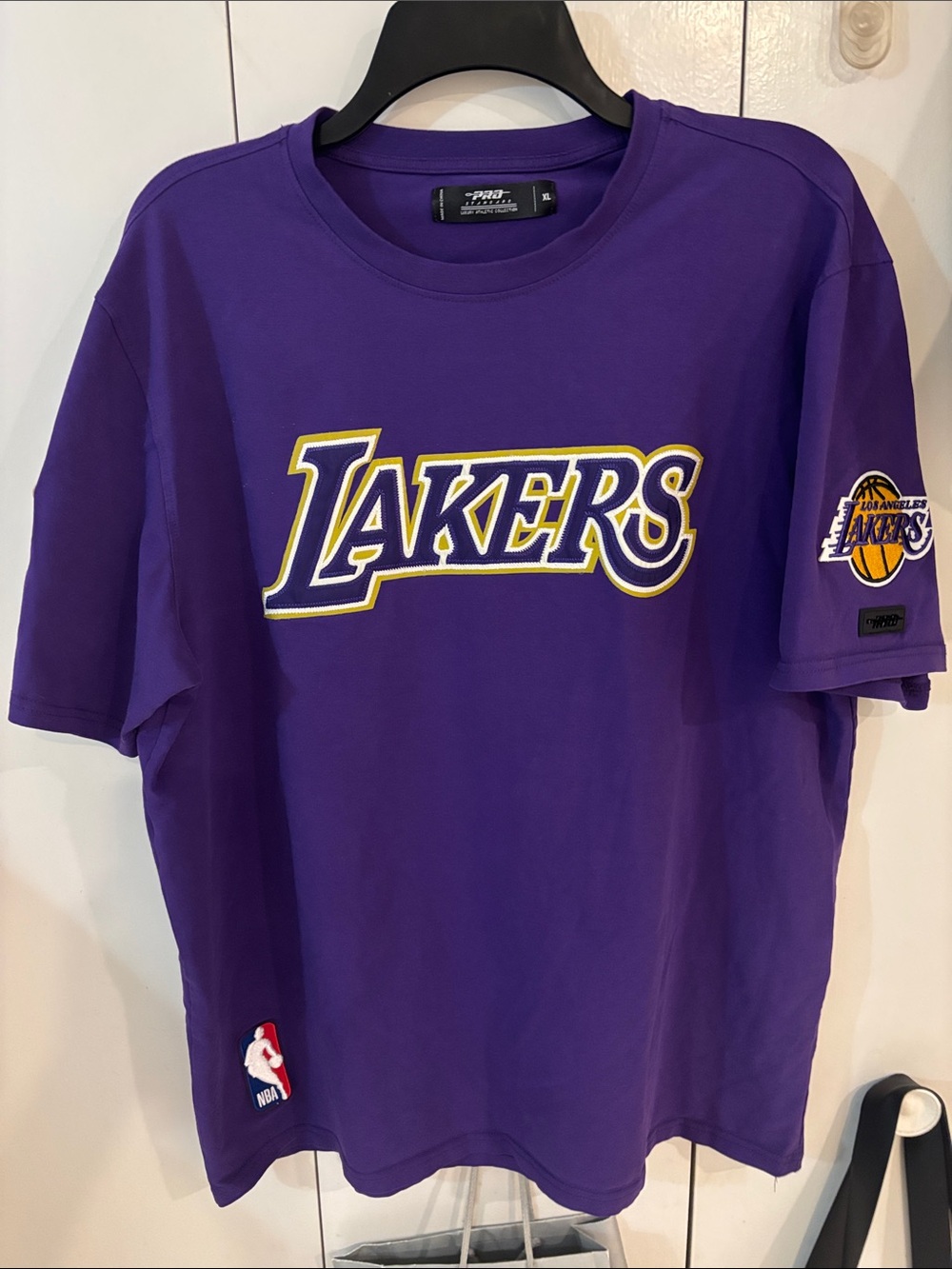 Pro Standard Thick Patch T-Shirt Los Angeles Lakers,XL